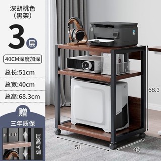 臺灣出貨＃主機架 電腦主機架 臺式電腦主機托架 移動底座 主機收納架列印機置物架落地辦公室多層4.21