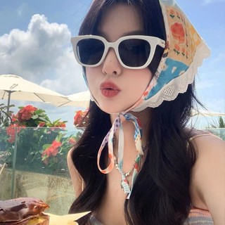 【小潮鋪】復古方形套鏡女2025新款大框鏡防紫外線強光高顏值ins顯臉小287