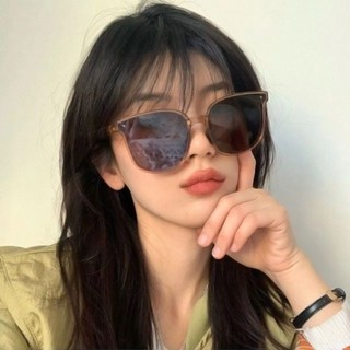 【小潮鋪】可折疊大框鏡鏡女簡約便攜套鏡ins韓版明星同款方形套鏡防曬防輻射514