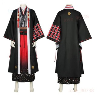 虛擬主播cos服vtuber弦月藤士郎cos動漫服飾cosplay表演服