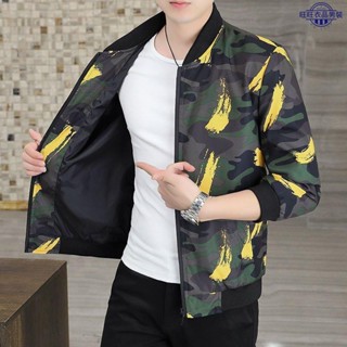 男士春夏 外套 男 新款立領 夾克 衫韓版潮流修身男裝棒球領 上衣 外套男 夏天外套 男生外套 薄外套