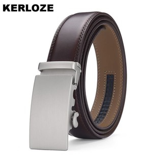 💥義大利進口原品質💥不滿意可退款·無需退貨·官方正品KERLOZE高檔皮帶男士腰帶自動扣純牛皮簡約商務男式褲帶