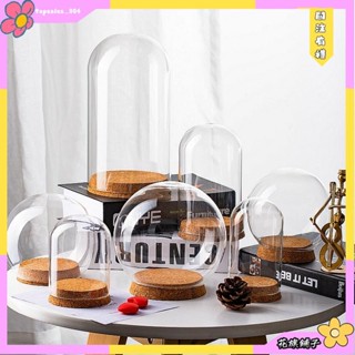 🌸花旗精品🌸中小尺寸軟木塞玻璃瓶diy超輕粘土軟陶羊毛氈手辦防塵玻璃罩Sonny angle木塞玻璃容器迷你球形圓柱
