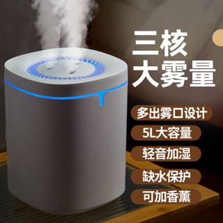 加濕器家用上加水臥室靜音母嬰香薰機辦公桌麵大容量臥室家用大霧