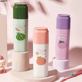 小型牙膏牙刷收納盒 【1.2萬人好評】簡約家用旅行洗漱杯漱口杯牙桶牙刷牙膏收納盒牙具盒便攜式套裝