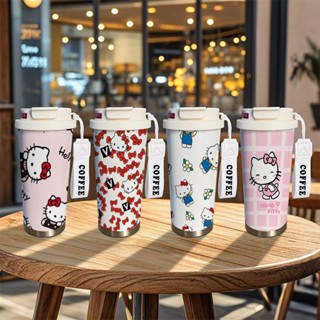 hellokitty凱蒂貓保溫杯學生高顏值咖啡杯女生雙飲316不銹鋼水杯【/--影影】