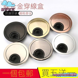 恬靜百貨🌺高檔鋅閤金電腦辦公桌工作書桌電腦麵綫孔蓋穿綫盒穿綫孔金屬蓋闆