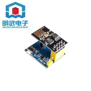 永順ESP8266 ESP-01 ESP-01S DS18B20 溫度WiFi無線節點模組