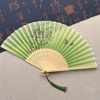 免運 臺灣出貨 古風扇子 摺扇 古風 中式扇子 手扇 扇子古風國潮摺扇漢服女旂袍舞蹈跳舞兒童學生夏日隨身小扇中國風