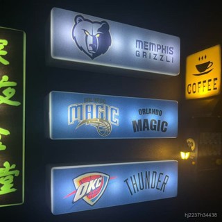 ✨臺灣 發光NBA冰箱貼 籃球磁貼 磁鐵貼 磁鐵裝飾 led燈 髮光小眾禮物時尚冰箱貼家居氛圍感籃球高級高級禮品生日禮物