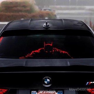 爆款🔥汽車貼紙汽車裝飾蝙蝠俠正義聯盟DC反光鏤空汽車貼紙個性創意防水玻璃車窗行李箱汽車必備 39TL