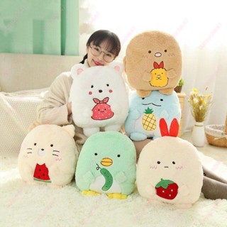 💕熱賣💕角落生物暖手枕 可愛學生毛絨靠墊辦公室午睡枕 插手摀 暖手靠枕抱枕
