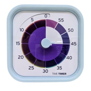 Time Timer MOD 3.5吋 彩虹面 紫色轉盤 視覺倒數計時器 60分鐘定時器 視覺化 時間管理