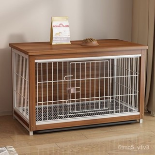 新品 廠家直銷 木質狗籠寵物屋室內狗屋別墅帶厠所中小型犬狗圍欄家用貓狗籠子 貓籠子 豪華貓籠 貓櫃