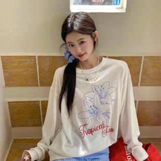 🟠ViVi SHOP🟠 長袖爆款夏罩衫正肩寬鬆設計感chic韓係上衣