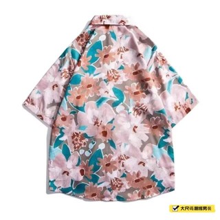 【免運特賣】花襯衫 海邊襯衫 沙灘襯衫 夏威夷風襯衫 旅遊團服裝 襯衫外套男 休閒外套男 男生襯衫 薄款外套