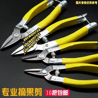 💯桃園發貨💯免運💯果剪刀 枝剪刀 摘果剪神器 修枝剪 桔子剪 葡萄剪 修花剪 稀果剪 園藝採果