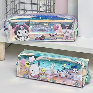 舊時光💖筆袋 鉛筆盒 鉛筆袋 庫洛米 大耳狗 美樂蒂 鐳射 雷射 文具 文具用品 鉛筆盒可愛 造型筆袋 造型筆袋