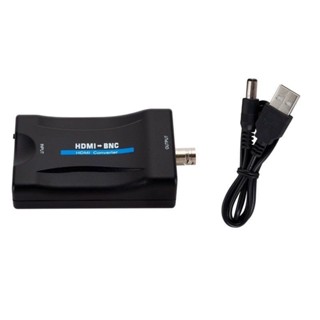 HDMI轉BNC複閤影片訊號HDMI to Q9頭VHS DVD播放器PAL/NTSC轉換器