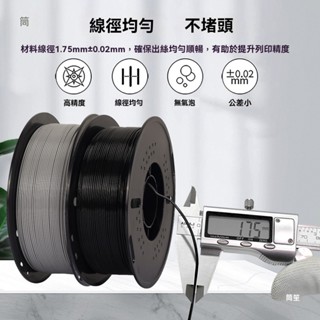 3d列印耗材 高速PETG材料1.75mm混閤線條3d列印材料 3d列印機耗材 不堵頭 3D列材耗材 PLA 3D耗材