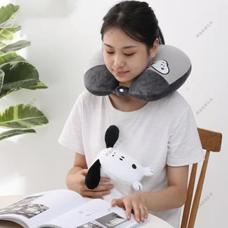 🚀桃園出貨🚀史努比頸枕日本新款卡通pp棉辦公公仔u型抱枕可愛女生便攜旅行抱枕飛行枕0507