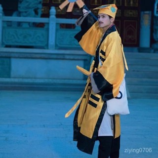 「🏆臺灣熱銷」【搭配多樣】萬聖節道士服道服道袍法衣道家衣服太極八卦經衣林正英兒童演出服 MUKU