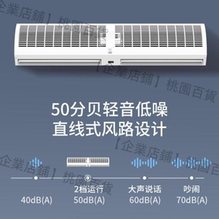 【企業店鋪】鉆石風幕機商用大風強風門簾餐飲店廚房風簾機門口隔熱風機商店