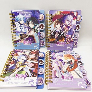 舊時光💖原神 A7 筆記本 記事本 日記本 錯題本 文具 文具用品 手帳本 活頁筆記本 筆記本 質感筆記本