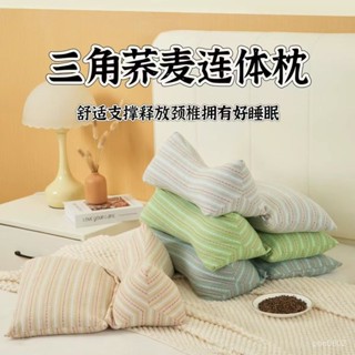 🔥限時低價🔥【三角設計舒壓】蕎麥殻頸椎專用枕頭養生枕頸椎枕緩解疲勞組閤款成人枕頭骨頭枕