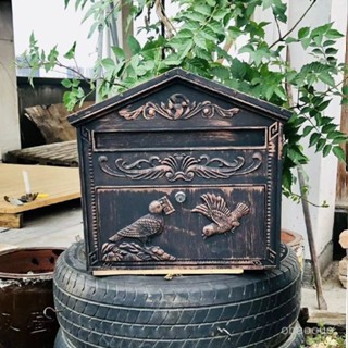 信箱 意見箱 郵件箱 郵箱 郵筒 復古 家用信報箱 戶外 信件箱 複古創意信箱 意見箱 投訴箱 報箱 牛奶箱歐式複古壁掛