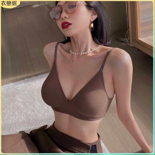 新店特惠✨內衣 新款漫畫胸外加厚5cm擴型胸內衣女 螺紋速乾 集中爆乳小胸顯大 無痕美背無鋼圈內衣罩顯胸大