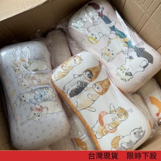 【廠家直銷】涼感枕頭 鯊魚貓吉伊卡哇 午休枕 記憶棉腰靠 小枕頭 記憶枕頭 卡通午睡枕 記憶棉枕頭 趴睡枕 趴枕