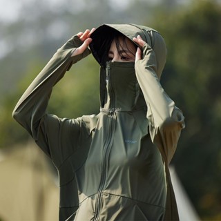 🌺新品特價🌺【限時促銷】冰絲防曬衣情侶可拆卸帽簷防紫外線透氣戶外皮膚衣