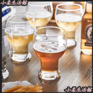 🍀臺灣發貨🍀泰國進口Ocean精釀啤酒杯創意玻璃酒杯大容量家用玻璃大肚紮啤杯杯子玻璃酒杯玻璃杯威士忌酒杯啤酒杯水杯牛