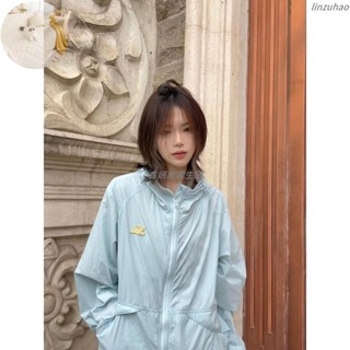 鑫妍-輕薄防曬外套🎀ins美式潮牌戶外居家運動透氣防曬衣女學生韓版夏季輕薄連帽休閑外套