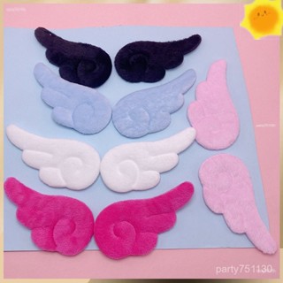 新店優惠🌸限時下殺🌸輔料 食玩 材料包 diy 大號毛絨天使翅膀 diy飾品配件鞋帽襪子服裝玩具芭比娃娃裝飾材料