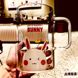 💥【臺灣出貨】600ml 1000ml耐高溫玻璃杯 大容量帶蓋馬克杯 辦公室帶蓋杯子 冷飲杯 熱飲杯 隨手杯 牛奶杯