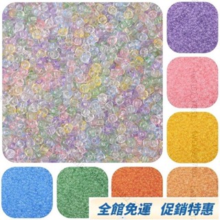 臺灣發貨🚚🚚【3mm】彩色透明烤漆米珠 超優質玻璃米珠 diy手工飾品串珠材料手工珠 配件包 DIY手工珠串