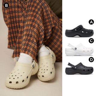 Crocs Platfrom系列 女鞋 4色 厚底 洞洞鞋 涼拖鞋 206750001/2067502Y2