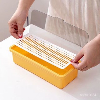 精品推薦🌸【5.28】防塵筷子收納盒平放筷子筒高檔帶蓋筷子筒瀝水防黴筷籠子臺式有蓋