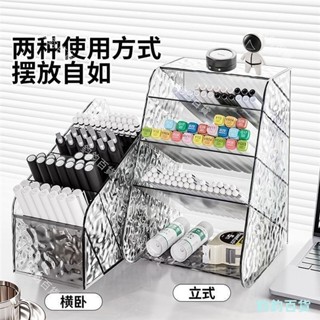√筆架√ ins高顏值斜插式 筆筒 辦公室 桌面 收納盒 大容量 學生專用 多功能 筆架