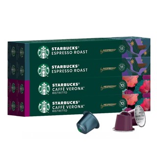 星巴克 濃醇馥郁組合 80顆 適用Nespresso膠囊咖啡機 D137509