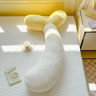 喵喵小鋪🐱 豆芽長條抱枕臥室床上睡覺靠枕夾腿神器孕婦側睡專用毛絨玩具宿舍