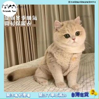 🫧Lucky寵物🫧 寵物衣服 貓咪衣服可愛ins狗狗貓咪 棉衣 衣服保暖羔羊絨馬甲背心秋冬款泰迪博美寵物馬季 貓衣服