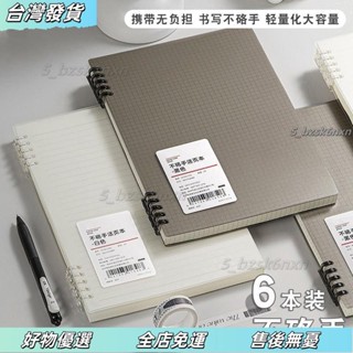 ❤臺灣發貨❤筆記本 B5活頁可拆卸線圈筆記本b5本子a4簡約大學生高中生ins XGIC