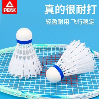 限時秒殺🔥羽毛球模擬尼龍羽毛球正品不易耐打不爛12防風比賽訓練室內外
