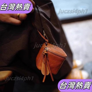 *新店開業*新款迷你簡約植鞣PU質感手拎耳機口紅硬幣收納卡包大容量零錢包270