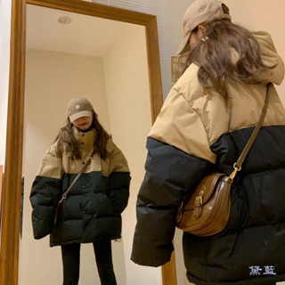 免運🔥 冬季外套 女裝 棉服外套 韓係外套 羊羔絨外套羽絨棉衣棉服女短款冬季2025新款加厚外套oversize麵包服