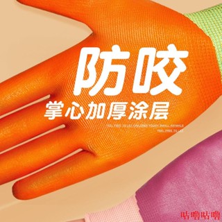 清倉底價出💎防抓手套💎買2送1’寵物防咬手套倉鼠用品兒童安全防護抓玩貓喂鸚鵡兔子橡膠