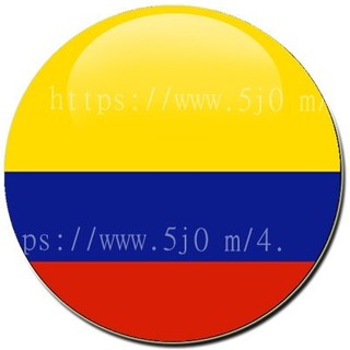 哥倫比亞 Colombia 國旗 胸章 (別針) / 世界國旗